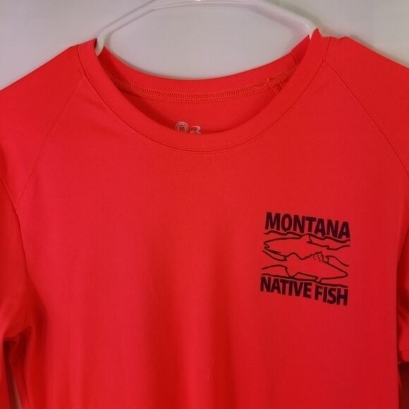 Badger Sports Long Sleeve Neon Pink Top. Size M - Picture 5 of 11